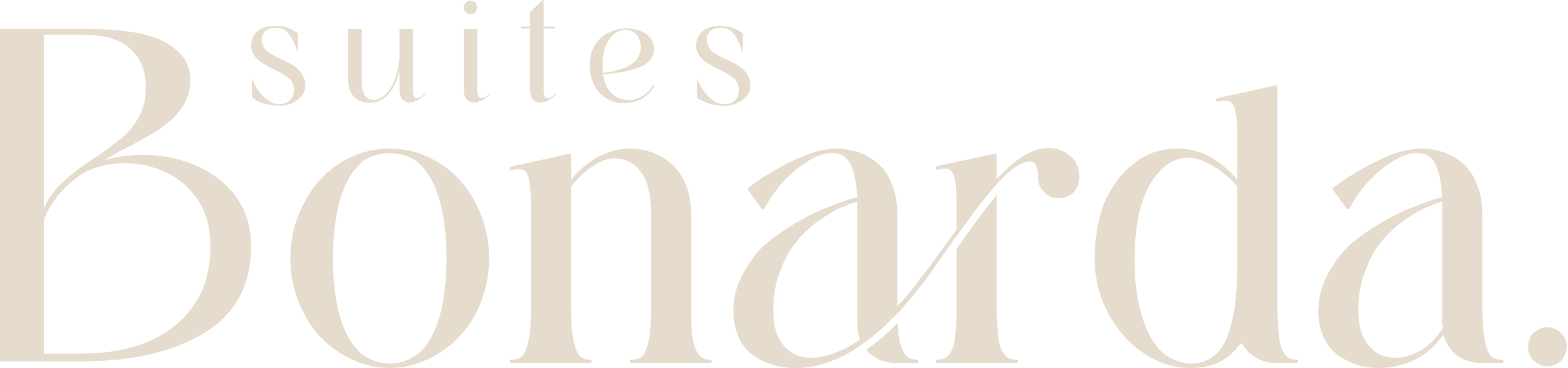 Bonarda Suites logo